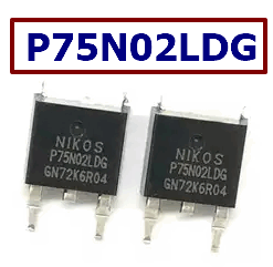 P75N02LDG transistor mosfet
