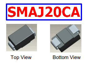 SMAJ20CA datasheet diode