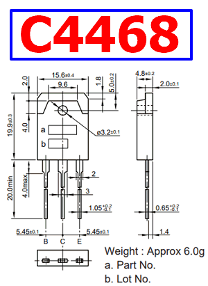 C4468 transistor