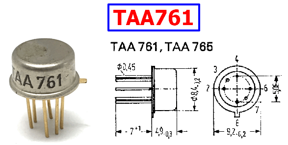 TAA761 op amp