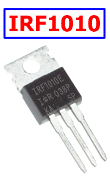 thumbnail image 2 of 5x IRF1010E N-Channel Power MOSFET – 60V 84A TO-220 – International Rectifier – USA 2 of 4