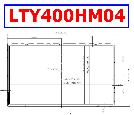 LTY400HM04 lcd monitor
