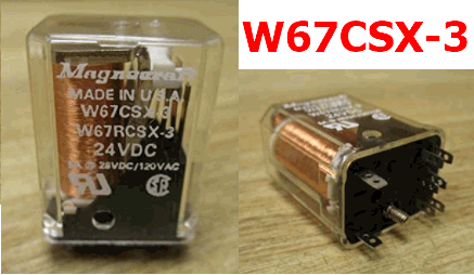 W67CSX-3 relay