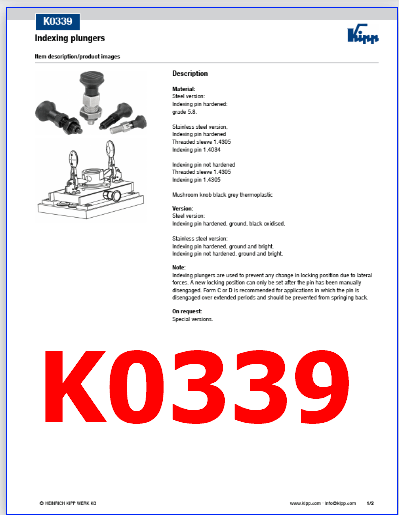 K0339 pdf