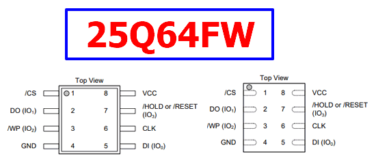 25Q64FW datasheet pdf