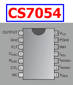 CS7054 datasheet pdf