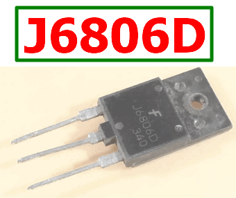 J6806D pdf transistor