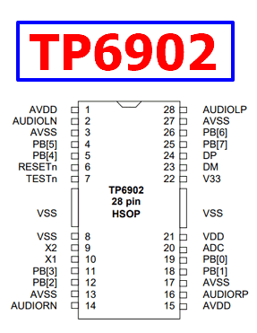 TP6902 datasheet pdf