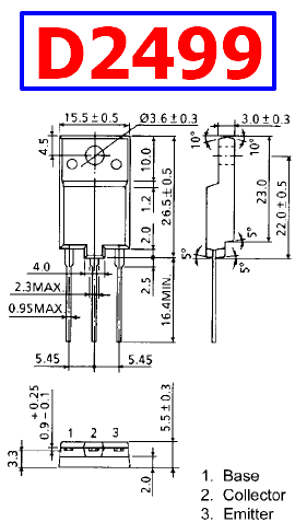 D2499 transistor pdf