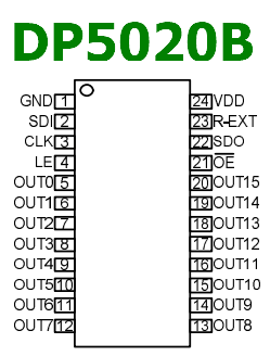 DP5020B pinout