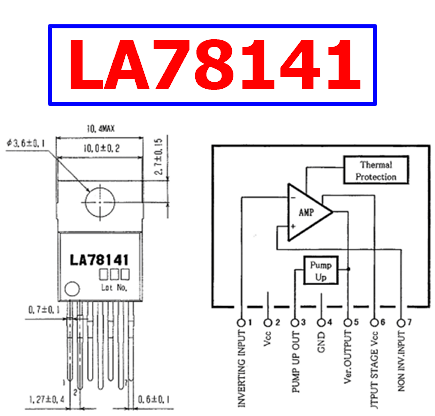 LA78141 pdf datasheet