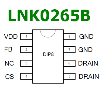 LNK0265B pinout