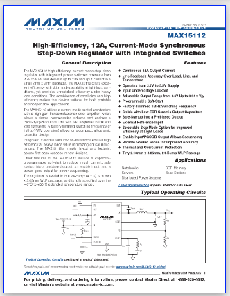 MAX15112 pdf