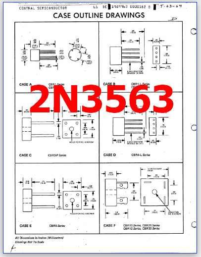2N3563 datasheet