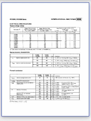 IRD3901 diode rectifier