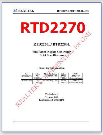 RTD2270 pdf