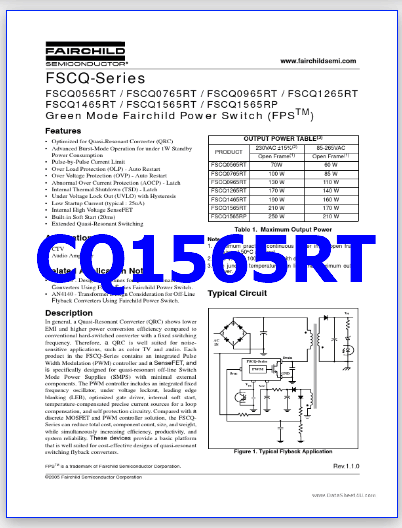 CQ1565RT pdf datasheet