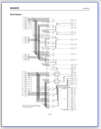 CXA2069Q pinout datasheet