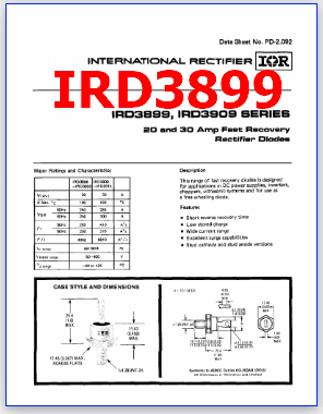 IRD3899 pdf