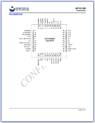 MTV512M pinout datasheet