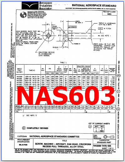 NAS603 pdf