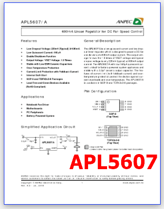 APL5607 PDF