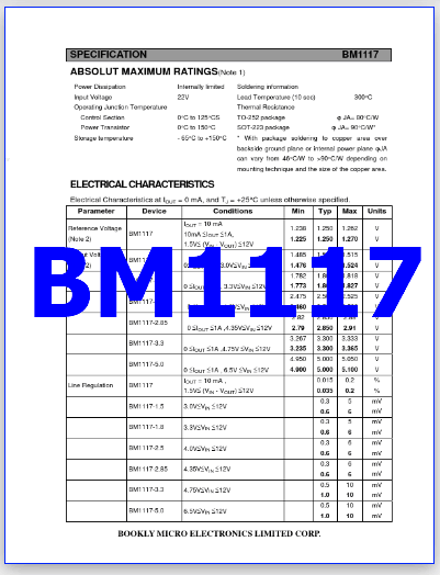 BM1117 pdf regulator