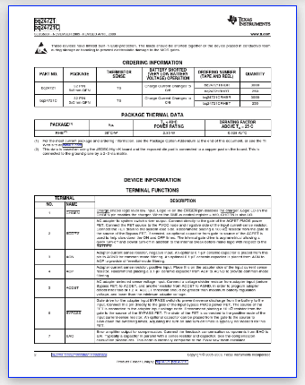 BQ24721 pdf charger