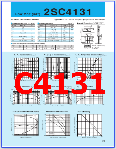 C4131 pdf datasheet