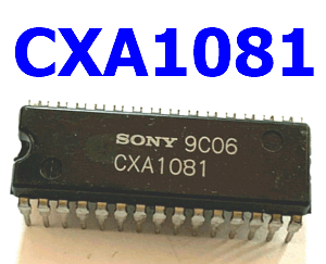 CXA1081 datasheet sony