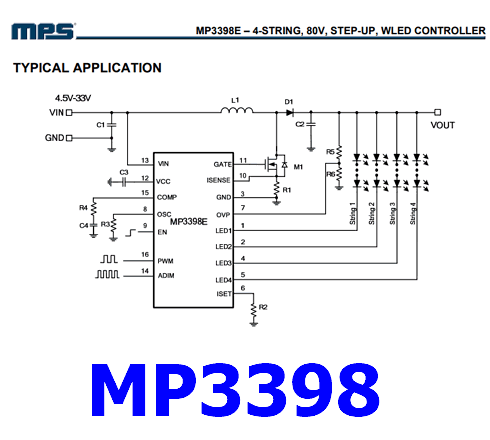 MP3398 Datasheet Meta Search