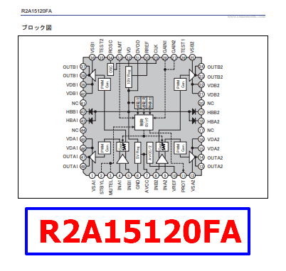 PDF R2A15120FA Components