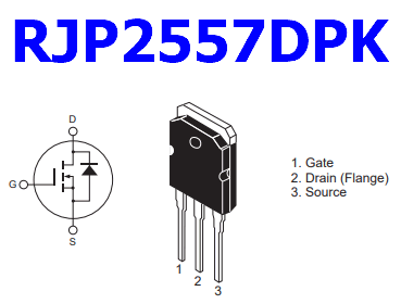 RJP2557DPK pinout renesas igbt