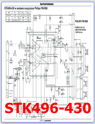 STK496-430 pdf datasheet