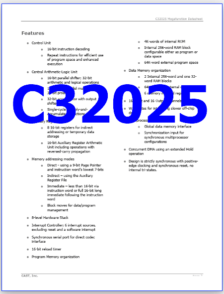 C32025 datasheet