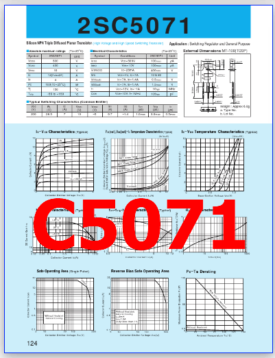 C5071 pdf transistor