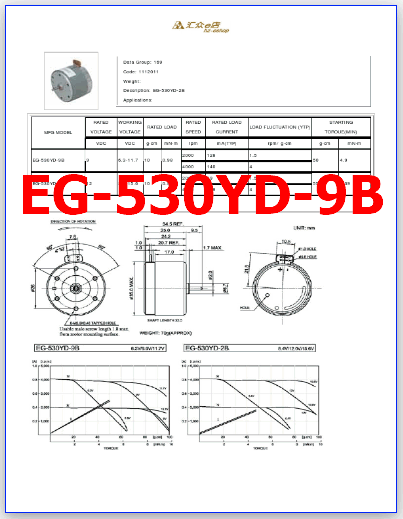EG-530YD-9B pdf motor