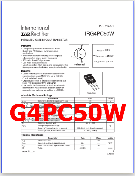 G4PC50W pdf pinout
