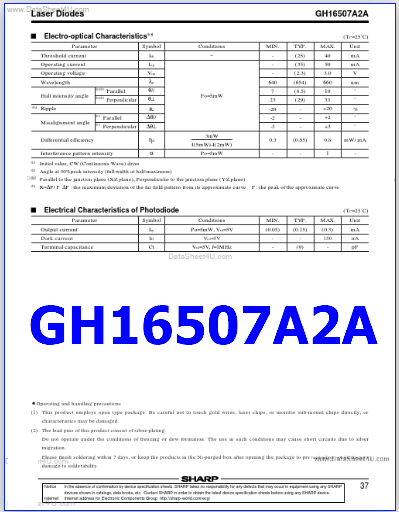 GH16507A2A pdf diode
