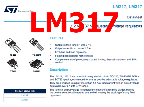 LM317 pdf regulator