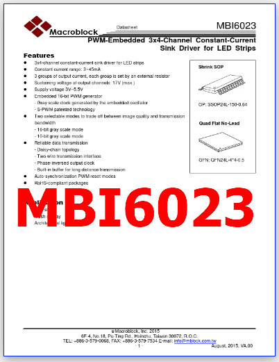 MBI6023 pdf