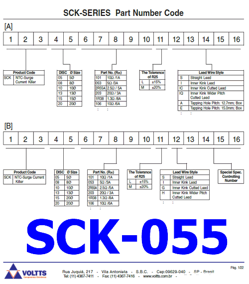SCK-055 pdf