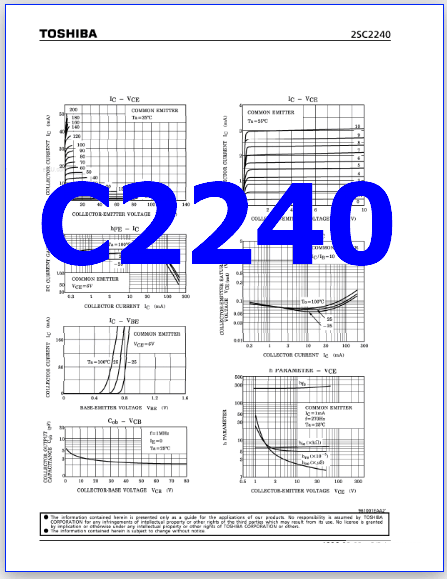C2240 transistor replacement
