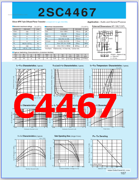 C4467 pdf datasheet
