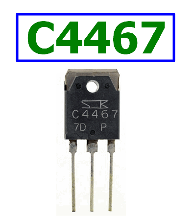 C4467 pinout transistor