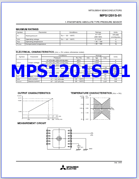 MPS1201S-01 sensor