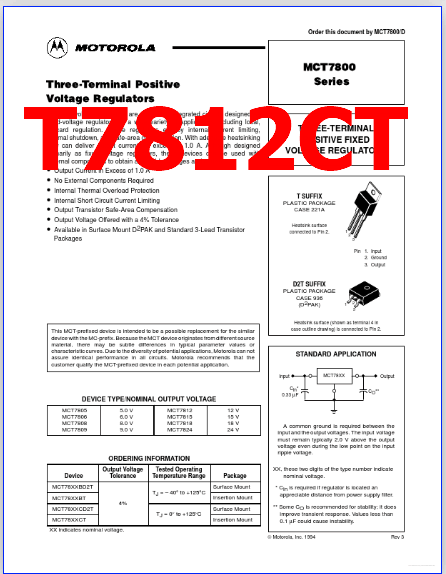 T7812CT pdf pinout