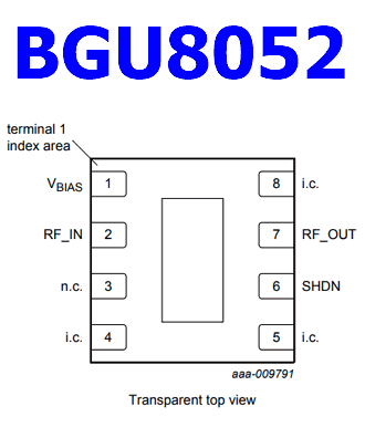 BGU8052 pinout