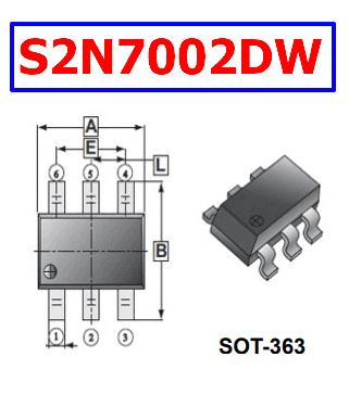 S2N7002DW datasheet pdf