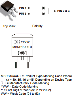 MBRB1530CT datasheet